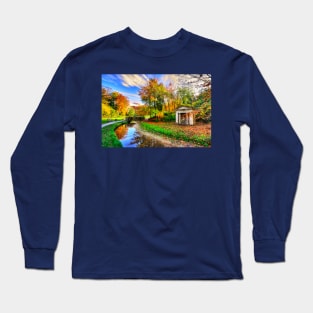 Hubbards Hills, Louth, Autumn Leaves Long Sleeve T-Shirt